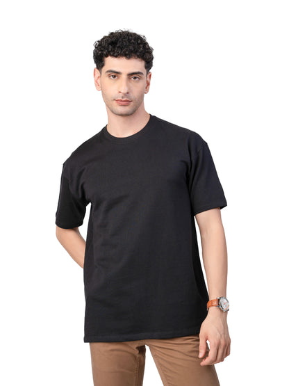 Men's BLACK Oversized Baggy Fit T-Shirt