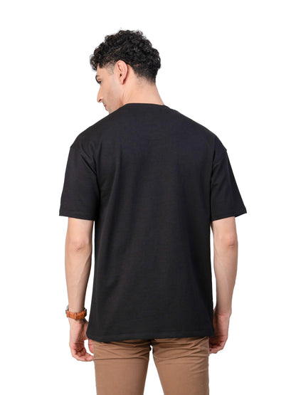 Men's BLACK Oversized Baggy Fit T-Shirt